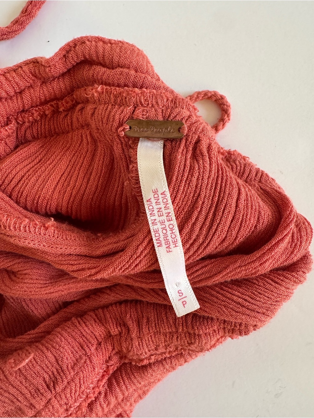 Free People Rust Red Backless Halter Maxi Dress - Picture 8 of 12